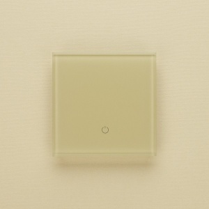 Выключатель сенсорный DeLUMO одноканальный 1014 BEIGE CLASSIC (КЛАССИЧЕСКИЙ БЕЖЕВЫЙ)