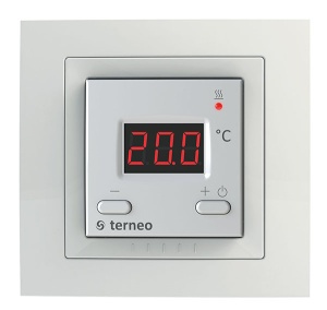 TERNEO ST UNIC Терморегулятор для теплого пола, белый