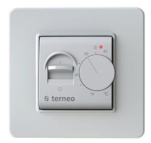 TERNEO MEX Регулятор температуры для тёплого пола, белый
