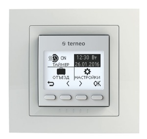 TERNEO PRO UNIC Терморегулятор программируемый для тёплого пола, белый